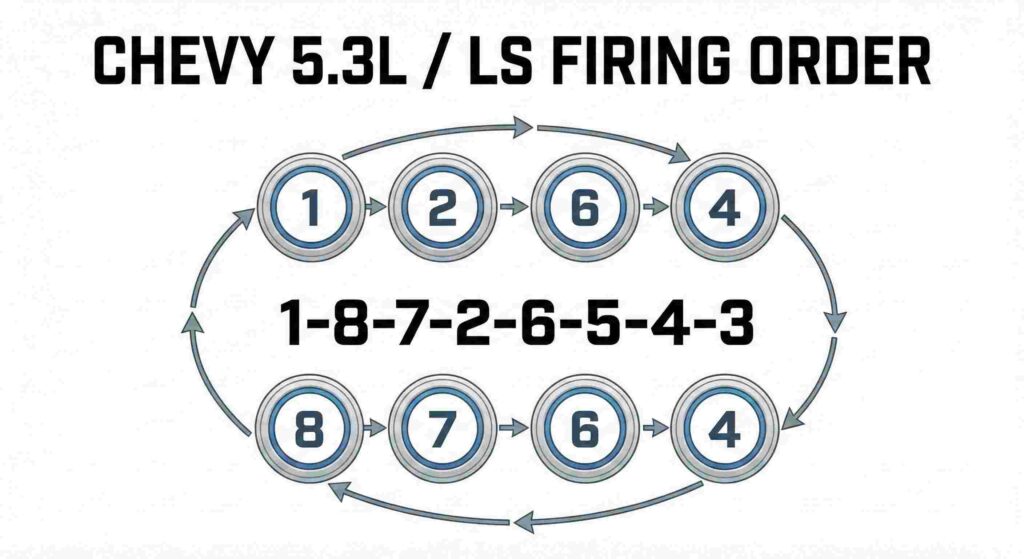 Firing Order Schematic