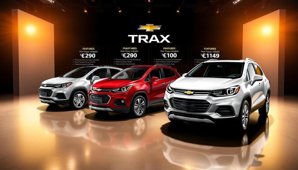 chevy trax trim levels