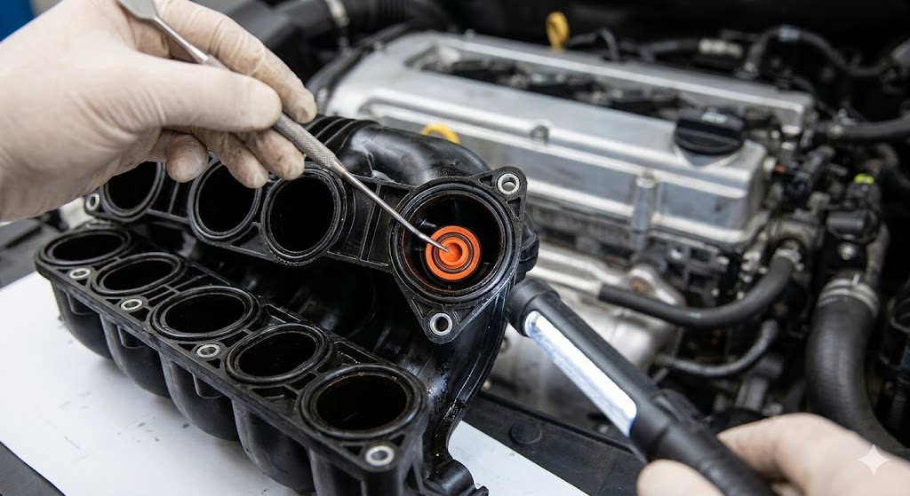 Chevy Cruze 1.4L Ecotec Intake Manifold Orange Check Valve