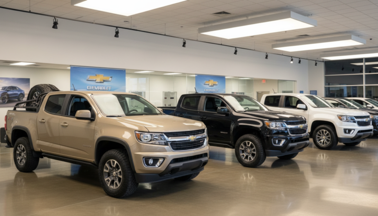 chevy colorado trim levels