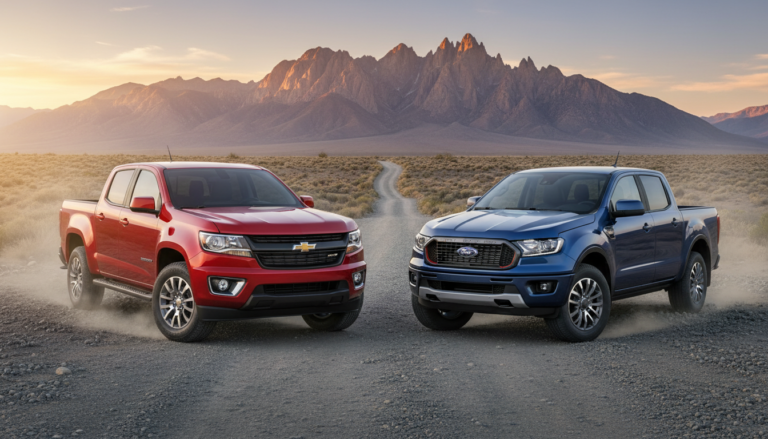 chevy colorado vs ford ranger