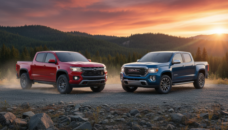 chevy colorado vs gmc canyon