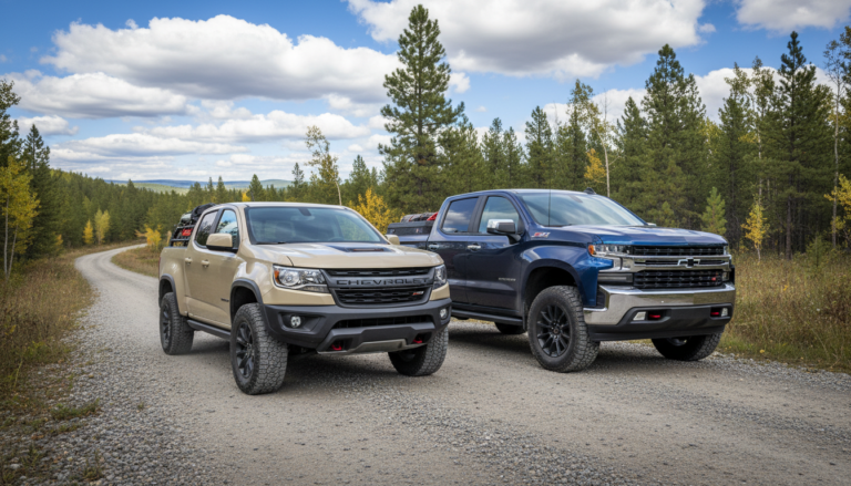 chevy colorado vs silverado
