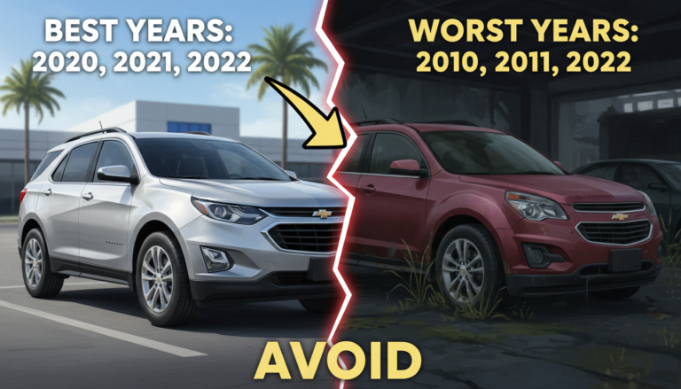 chevy equinox years to avoid