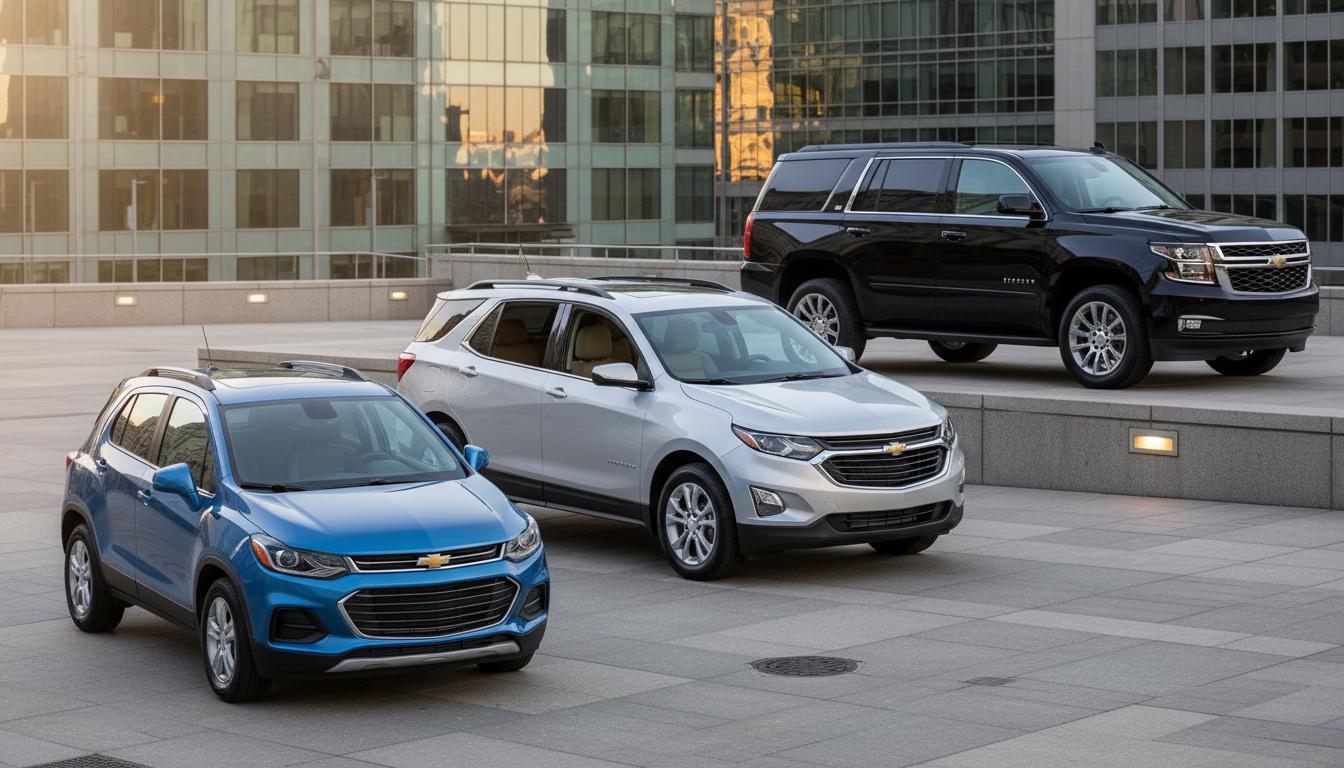 chevy suv smallest to largest