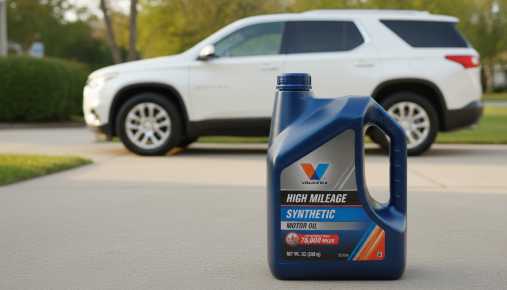 high mileage oil