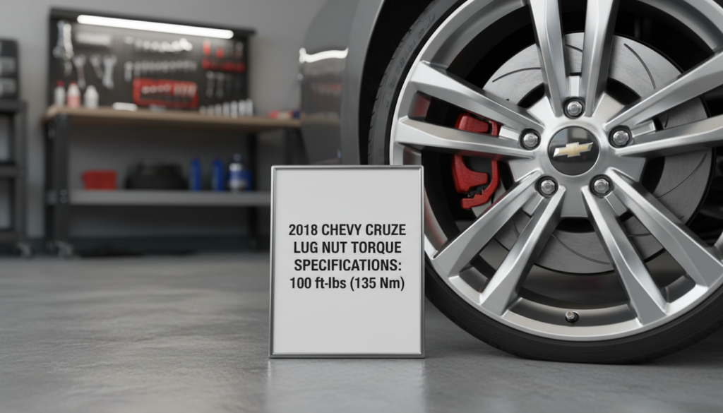 Star Pattern Torque Multiple Rows 2018 Chevy Cruze Wheel Torque Specs: 100 ft-lbs & Star Pattern