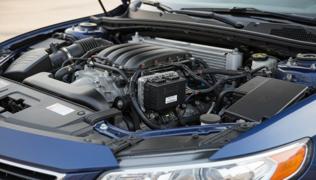 transmission control module location